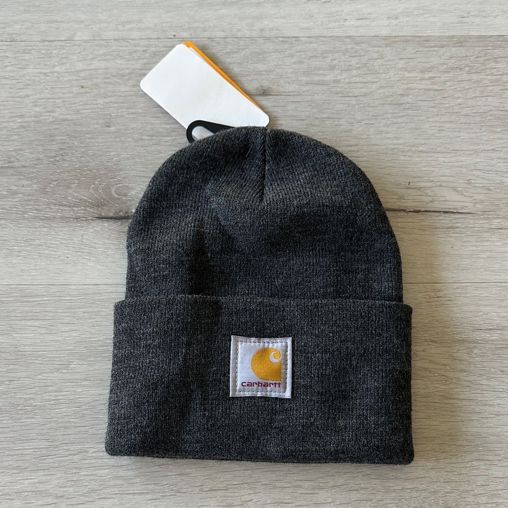 Carhartt KnitβCuffed Bean Charcoal Gray OS NWT